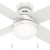 Ceiling Fan Dempsey with Light 52 Inch For Outdoor