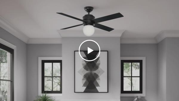Ceiling Fan Sentinel With Light 52 Inch